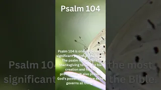 Psalms 104: The Blessings of the Lord are My Inheritance #shorts