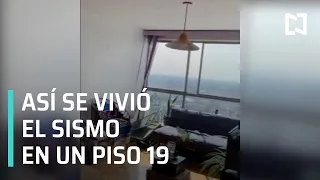 Sismo de magnitud 7.5: Así se vivió desde un piso 19 en Tlatelolco - Las Noticias