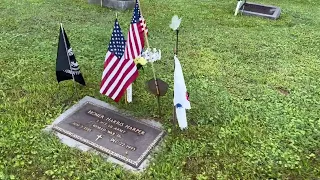 Visiting a cemetery on Memorial Day and remembering one Veteran who made the ultimate sacrifice