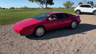 1989 Lotus Esprit Walk Around