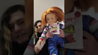 Unboxing my custom made Good Guy Chucky doll