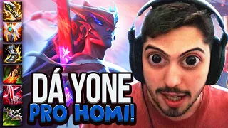 ISSO QUE ACONTECE QUANDO DÁ YONE PRO JUKES!