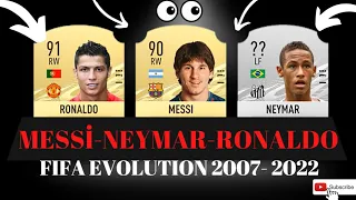 Ronaldo vs Messi vs Neymar FIFA EVOLUTION! 😱🔥 FIFA 07 - FIFA 22
