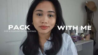 PACK WITH ME! (for a summer in PHILIPPINES)