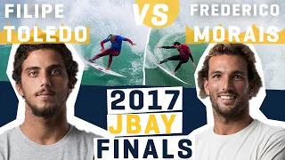 Filipe Toledo Battles Frederico Morais 2017 JBAY Finals FULL HEAT REPLAY | WSL REWIND