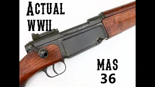 Review of Actual WWII French MAS 36 rifle