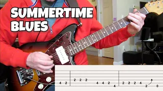 Summertime Blues (guitar solo)