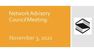 202-11-03 Network Advisory Council (NAC) Meeting