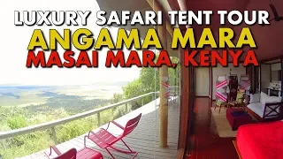 LUXURY MASAI MARA SAFARI TENT TOUR - ANGAMA MARA