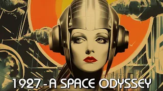 Fritz Lang Tribute: 1927 Remake of "2001: A Space Odyssey" 🎬 Made by Artificial Intelligence