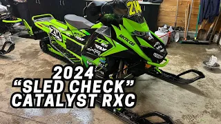 2024 Sled Check / Catalyst 600 RXC overview