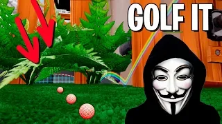 FARGAN SE ENFADA! LO HACKEO TODO | GOLF IT