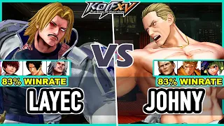 KOF XV 🔥 Layec (Rugal/Kim/O Chris) vs Johny (Geese/Ryo/Sylvie)