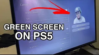 How To Use Green Screen On ps5 | Easy Step