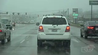 11-30-2020 Elizabethtown, KY Moderate Snow During Mid-Day Rush