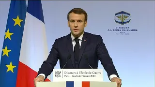 Macron: Französische Atomwaffen „verstärken Sicherheit Europas“