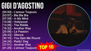 G i g i D ' A g o s t i n o MIX Grandes Exitos, Best Songs ~ 1990s Music ~ Top Club Dance, Euro-...