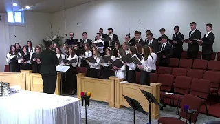"Jesus Praying in the Garden" — youth choir