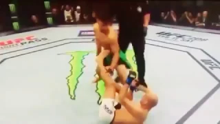 Yair Rodriguez vs BJ Penn KO TKO HIGHLIGHTS