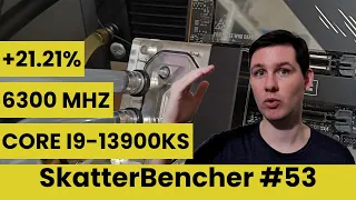 Core i9-13900KS Undervolt & Overclock to 6300 MHz With ROG Maximus Z790 Hero | SkatterBencher #53