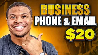 Get a Business Phone & Email for CHEAP | Complete Tutorial