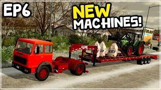 NEW MACHINES Including A TRUCK! - Hard Mode - FS22 - Episode 6