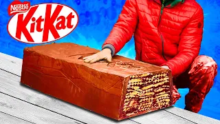 Riesen KitKat | So bauen Sie das größte DIY-KitKat der Welt von VANZAI KOCHEN