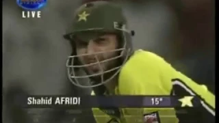 Shahid Afridi 73 from 34 balls vs Sri Lanka (2007)
