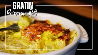 GRATIN DE POIREAU, pommes de terre - repas simple et rapide - idée repas | À La Maison Avec Leslie