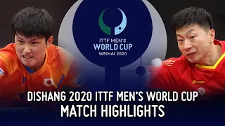 Ma Long vs Tomokazu Harimoto | 2020 ITTF Men's World Cup Highlights (1/2)