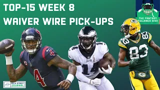 Fantasy Football Week 8 Waiver Wire Pickups & FAAB: Add Kenneth Gainwell, Stash Deshaun Watson