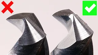 6 Practical Drill bit Sharpening Hacks !!! [Subtitle]