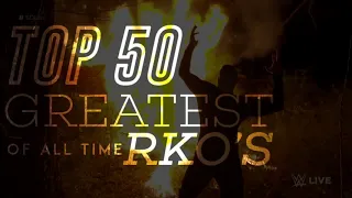 Top 50 RKO of randy orton in wwe history