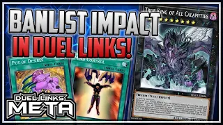 NEW Banlist Impact on Duel Links! Forbidden & Limited Card List from OCG! [Yu-Gi-Oh! Duel Links]