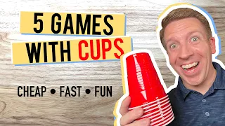 5 Quick Cup Games in 3 Minutes | Youth Group Games