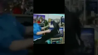 W2S Throws Chair at the Television
