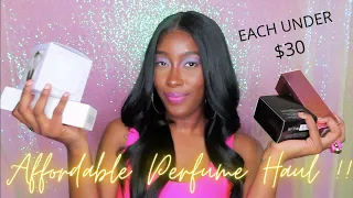 Affordable Celebrity & Designer Perfume Haul ( All Under $30 !! ) with First Impression