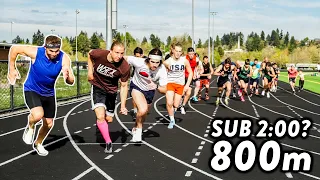 CHAOTIC 800m vs. Subscribers, Winner Gets $100 #NSTC