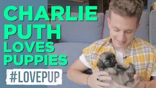 Charlie Puth Plays Keyboard w/ Puppies & Opens Up About Dog Attack