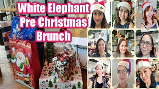 White Elephant Christmas Brunch with these Ladies - Day in the life