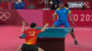 Ma Long is on fire VS Kamal Achanta - Olympic Games Tokyo 2020