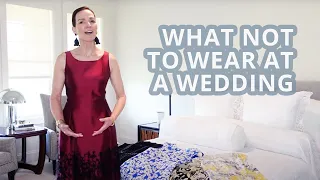 Colors to Avoid Wearing as a Wedding Guest