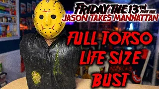 Lifesize Jason Takes Manhattan Full Torso Bust/Replica | Friday the 13th | Planet CHH