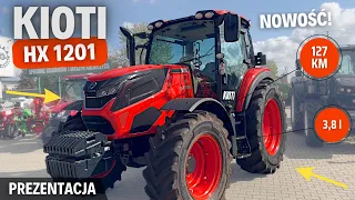 KIOTI HX 1201 - koreańska nowość na polskim rynku | Prezentacja / test ciągnika