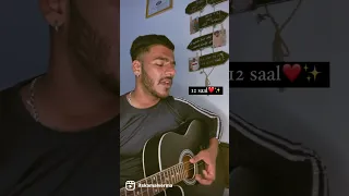 " 12 saal "     Cover song  #youtubeshorts #singing #coversong #singing #coversong #shortvideo #reel