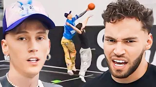 Adin Ross VS mgk 1v1 Basketball $10,000