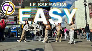 [KPOP IN PUBLIC | LONDON] LE SSERAFIM (르세라핌) - "EASY" (Girls Vers.) | DANCE COVER BY O.D.C | 4K