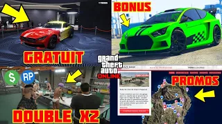 PROMOTIONS DE LA SEMAINE SUR GTA ONLINE  +CLUB MOTARD X2