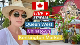 Toronto Walking Tour LIVE: Queen West, Chinatown + Kensington Market