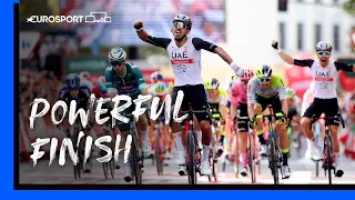 "Absolutely Brutal!" | Juan Sebastián Molano Wins Stage 12 Of The Vuelta a España! | Eurosport